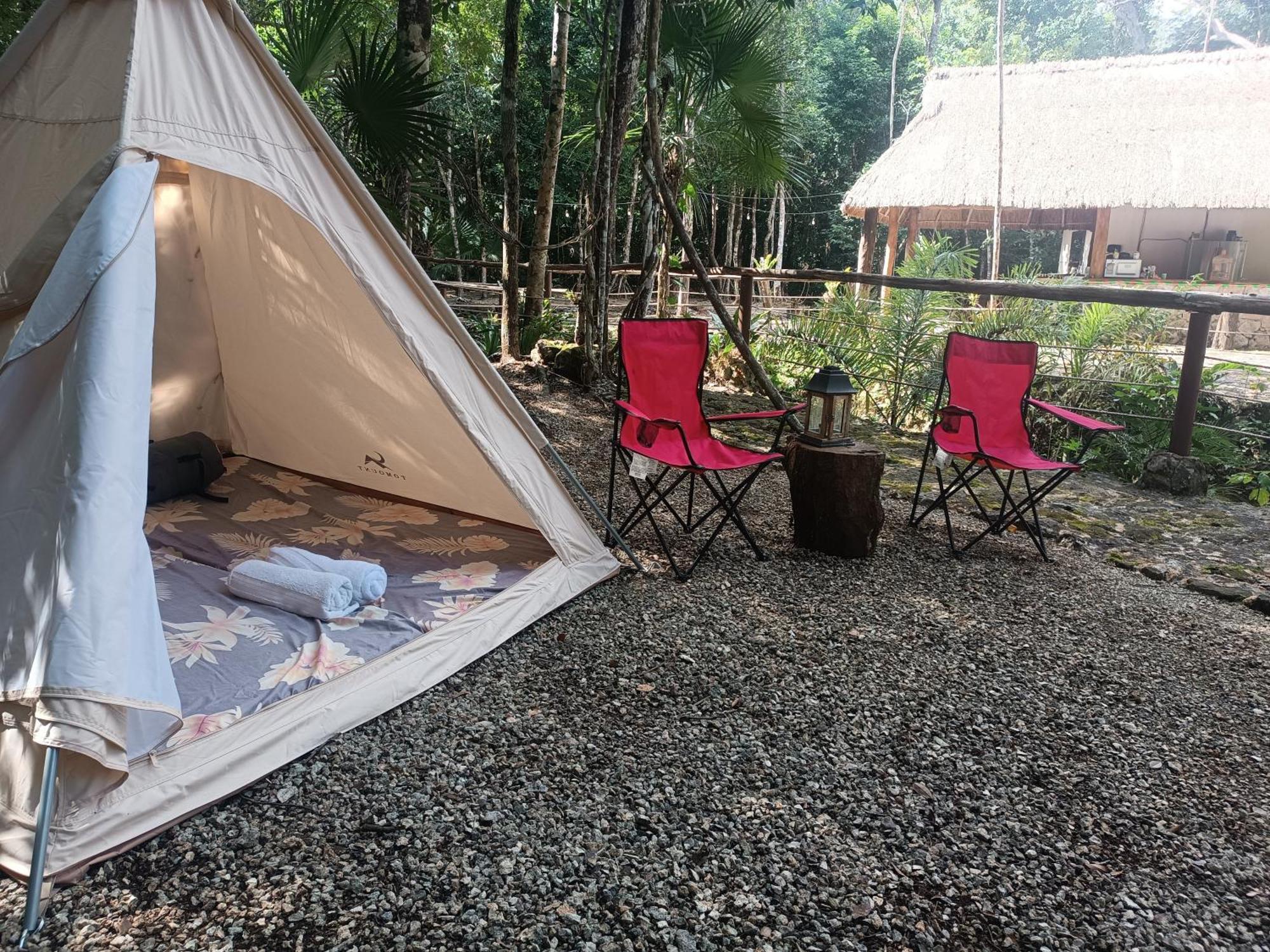Cheel Lodge & Camping Puerto Morelos Εξωτερικό φωτογραφία
