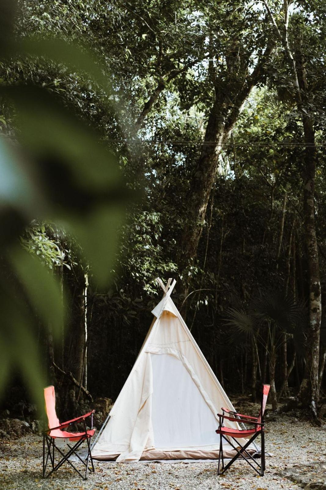 Cheel Lodge & Camping Puerto Morelos Εξωτερικό φωτογραφία