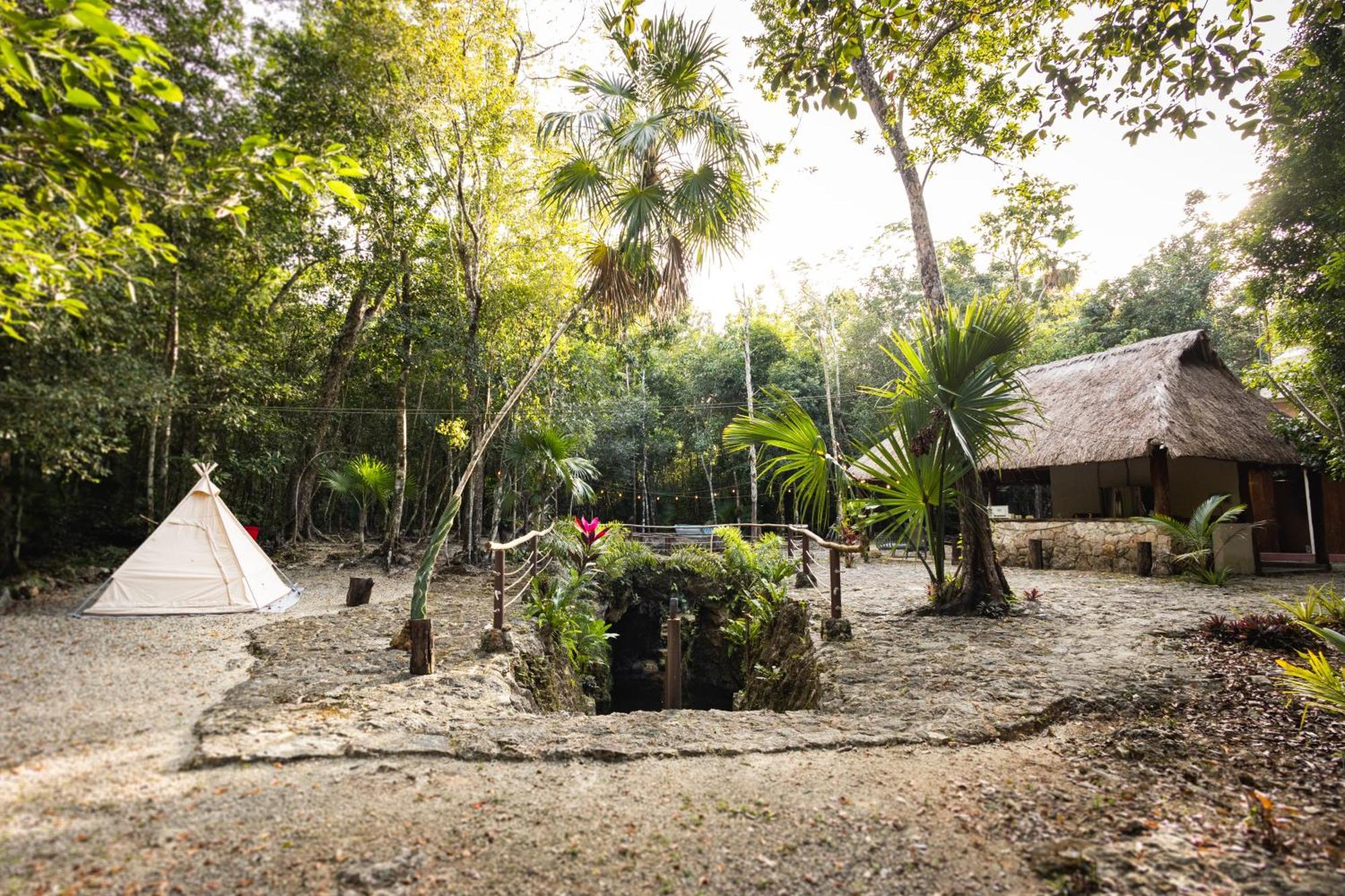 Cheel Lodge & Camping Puerto Morelos Εξωτερικό φωτογραφία